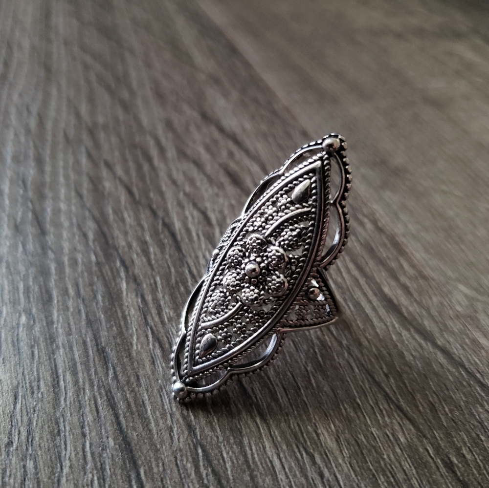 925 solid silver ring - Picture 3 of 4